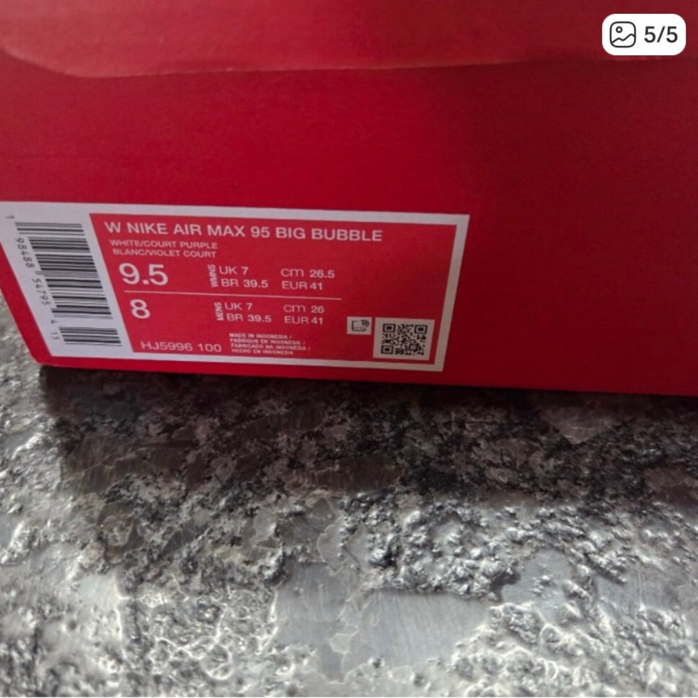 NIKE Women's Air Max 95 Big Bubble - Picture 5 of 5